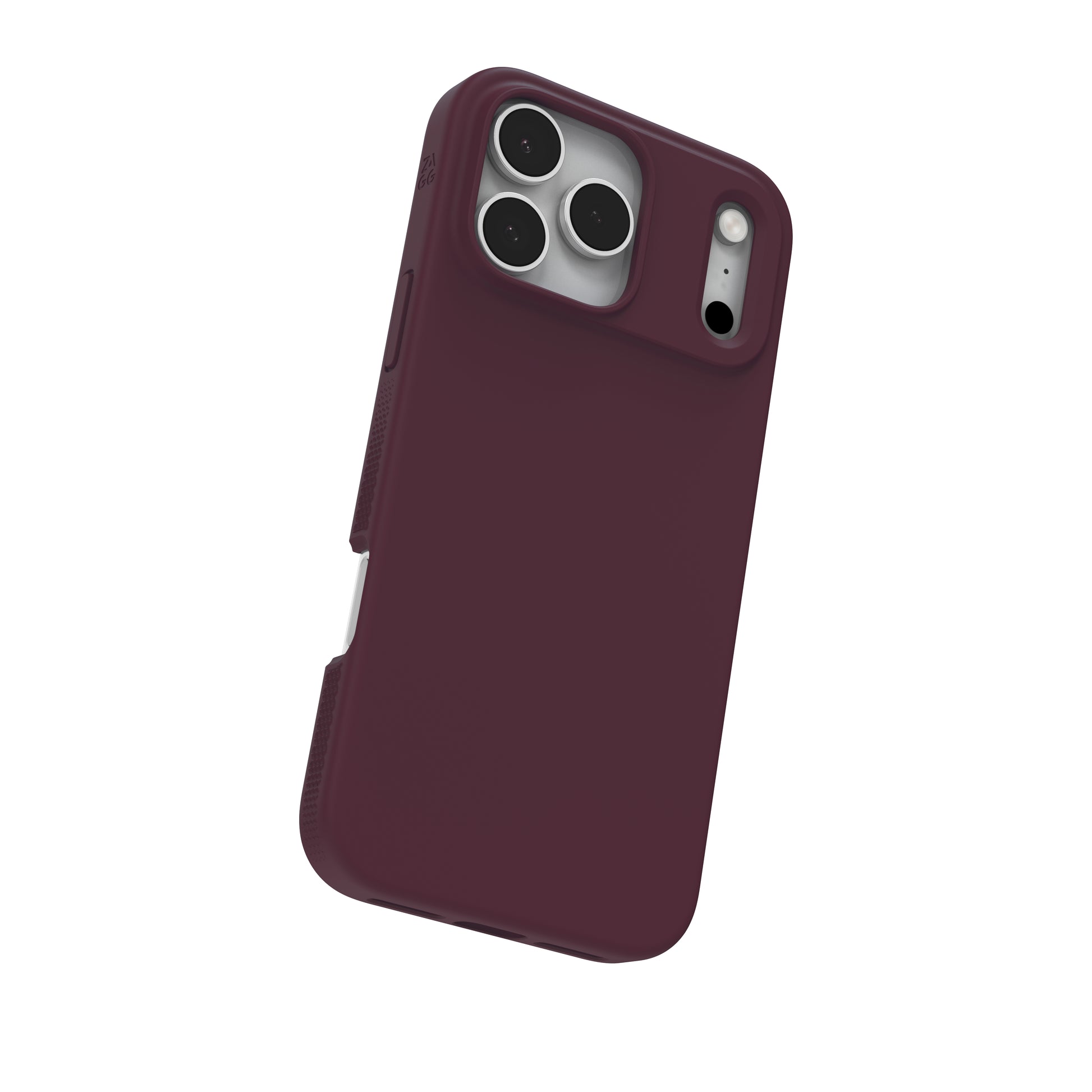 ZAGG Manhattan Snap – Backcover – für Apple iPhone 17 Pro Max, Graphen+Silikon, Kirsche, bis 4 m Sturzsicher