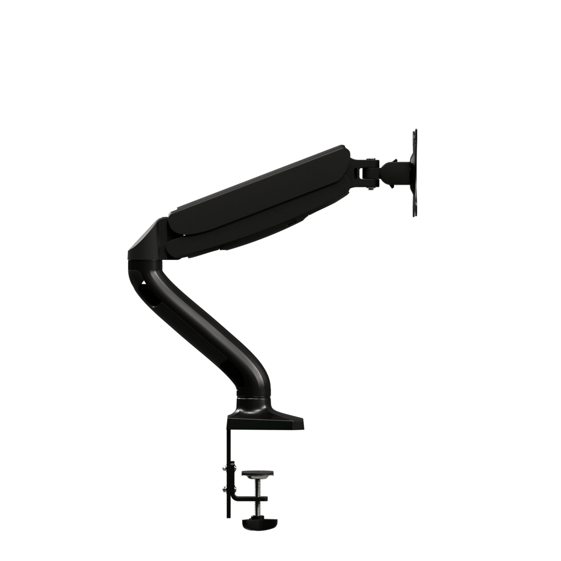 AOC AS110D0 – Monitorarm, Tischklemme – bis 32", VESA 75 × 75/100 × 100 mm, 9 kg, höhenverstellbar, schwarz