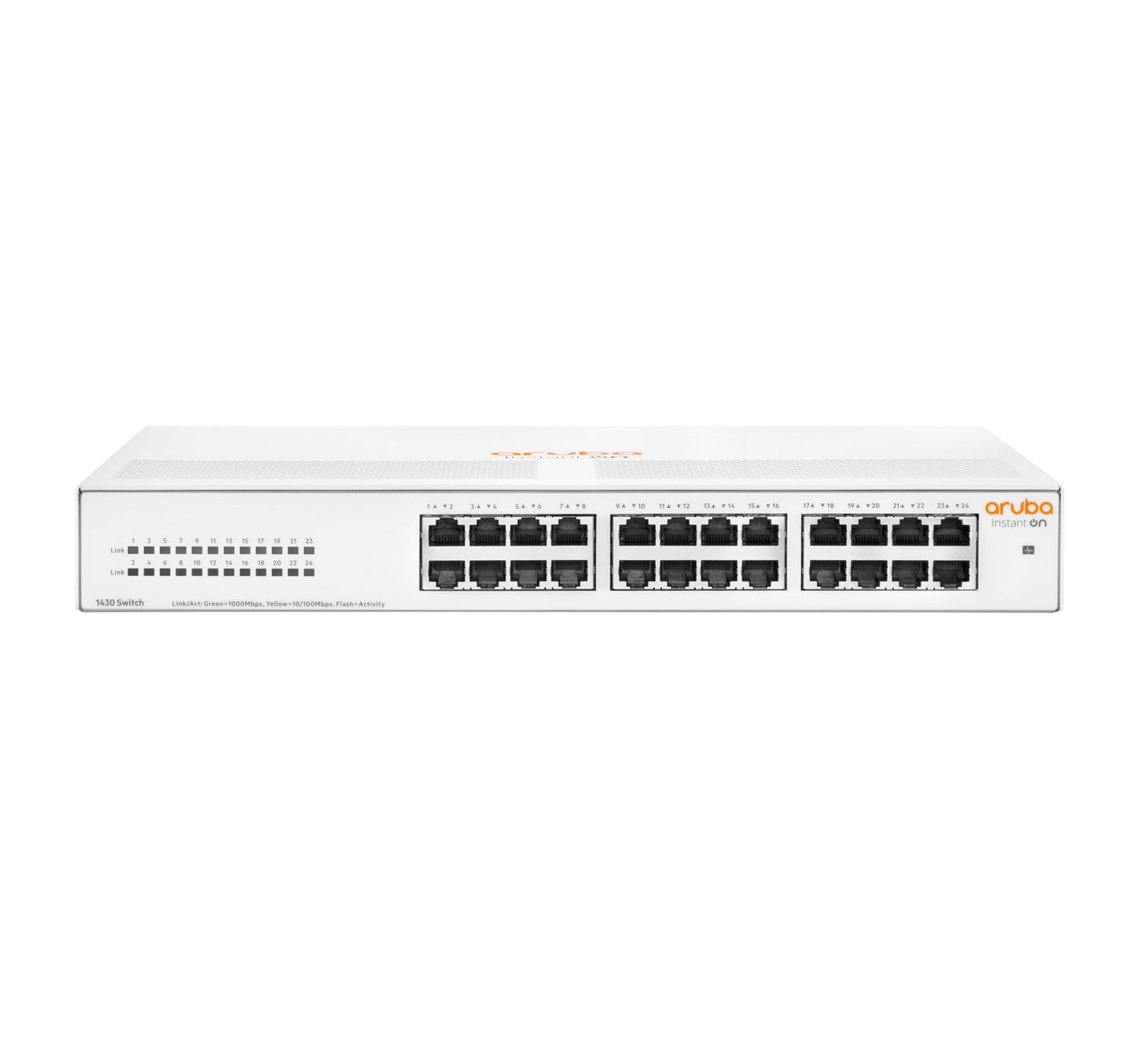 HPE Aruba Networking Instant On 1430 24G – Switch – 24×GbE, L2, 1U