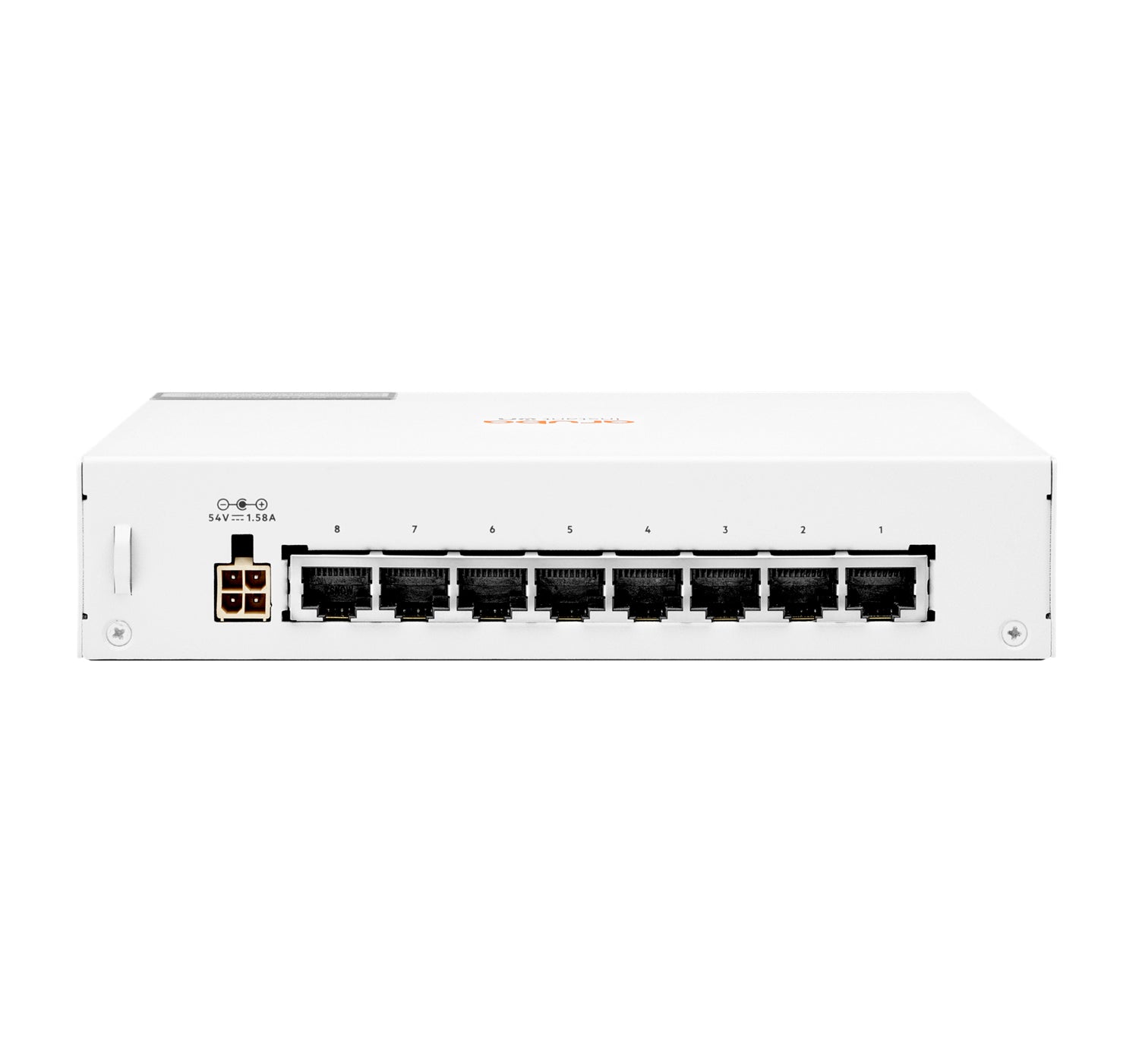 HPE Aruba Networking Instant On 1430 – Unmanaged L2 Switch – 8× 1G, PoE (Klasse 4), PoE-Budget 64 W