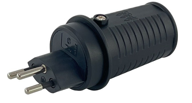 M. Schönenberger Adapterkabel, IP55, T13–Schraubklemme – schwarz
