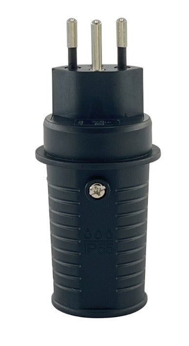 M. Schönenberger Adapterkabel, IP55, T13–Schraubklemme – schwarz