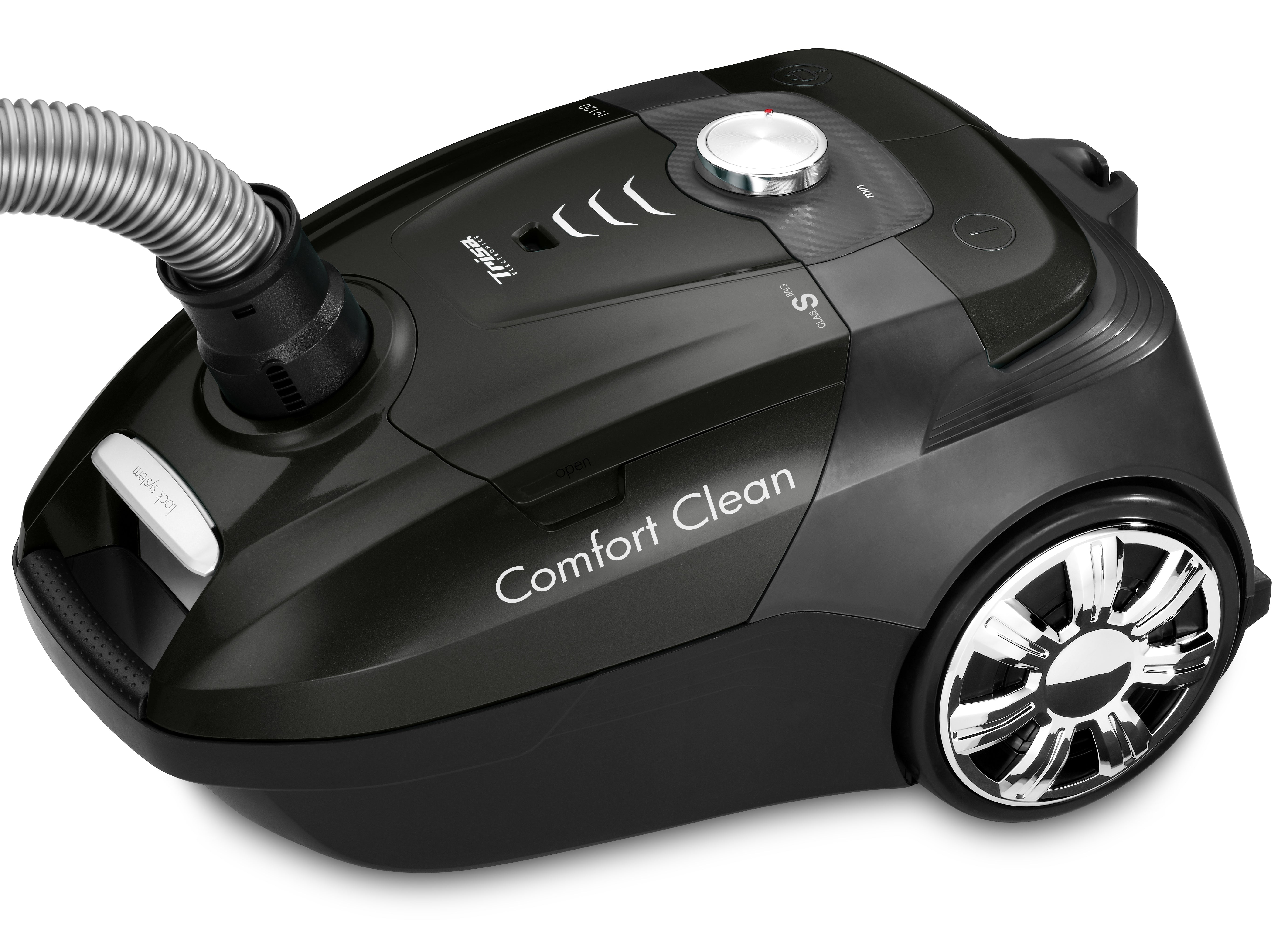 Trisa Comfort T9142 Bodenstaubsauger – mit Beutel, 700 W, 2 l