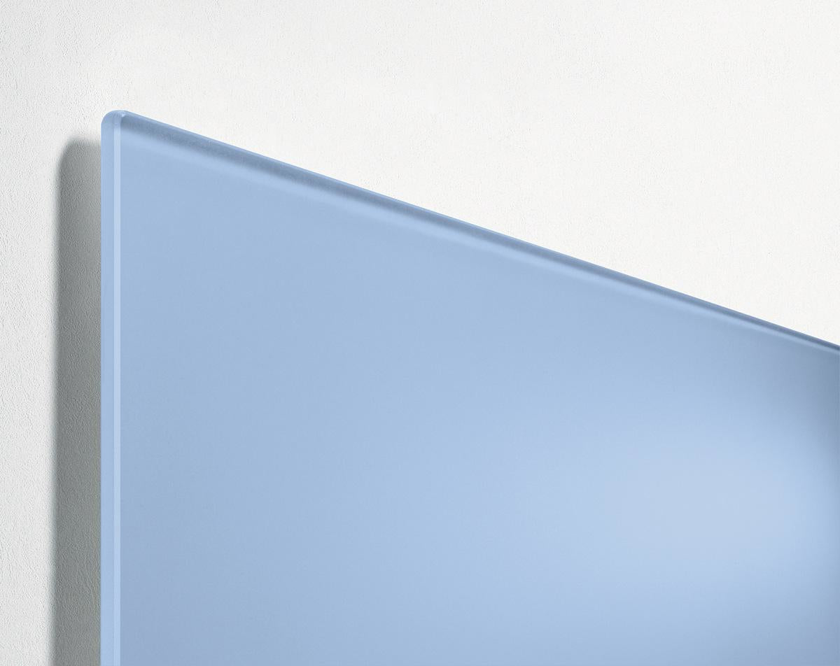 Sigel Whiteboard – 60 × 40 cm, Glas, magnetisch, Wandmontage, inkl. Montagesatz, Magnete