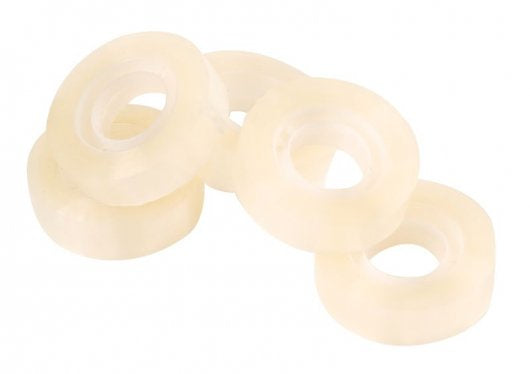 Q-CONNECT Büro-Klebeband – permanent, klar, Kunststoff, 19 mm × 33 m