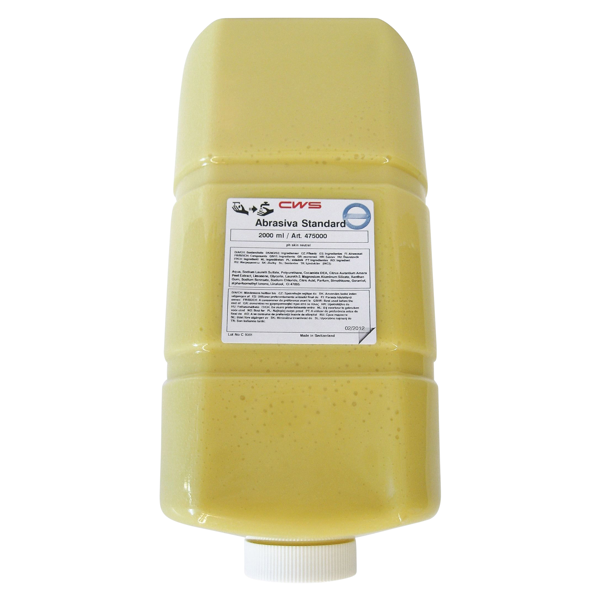 Cws Abrasiver Handreiniger – für Industrie & Werkstätten & Handwerksbetriebe – 8×2 l