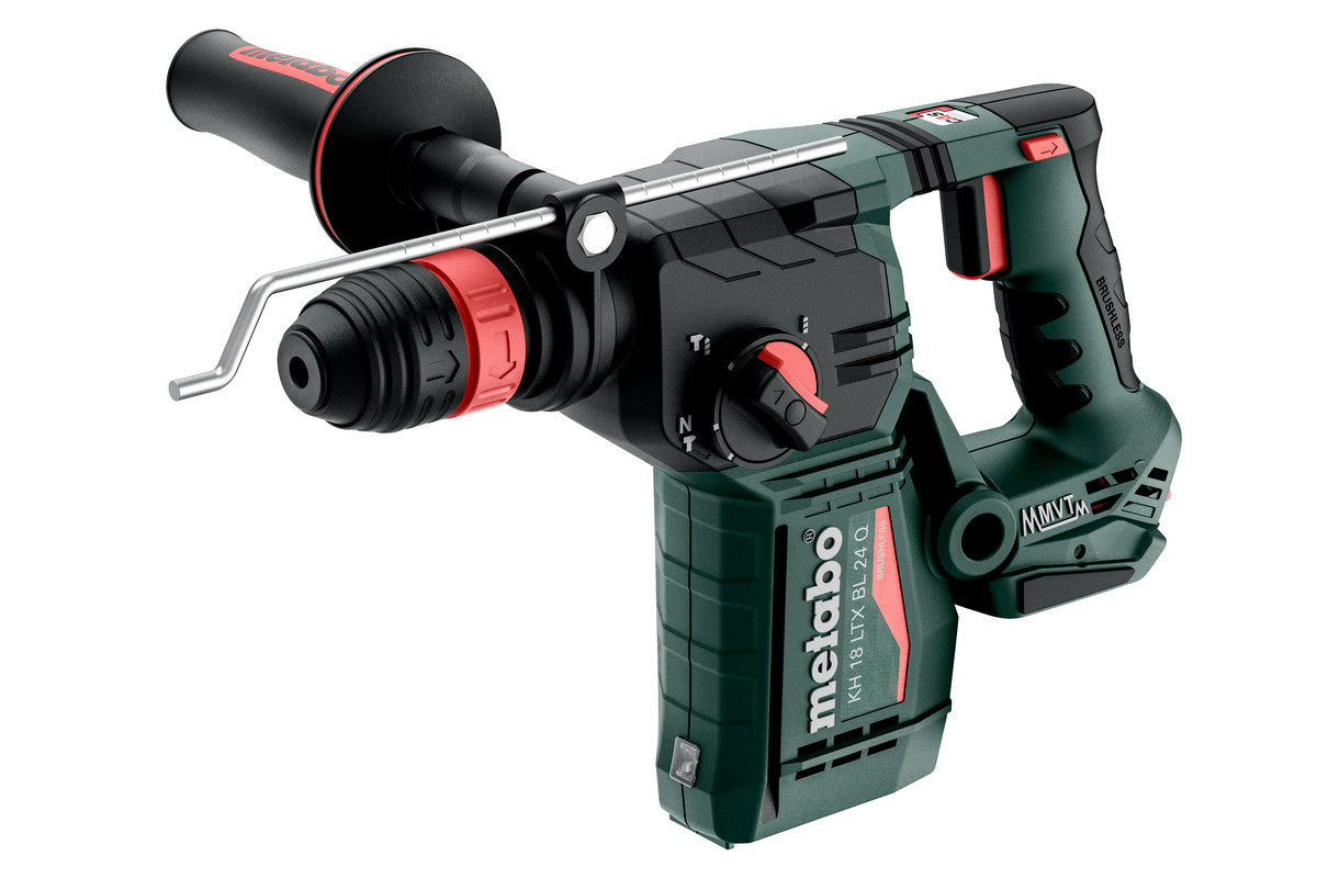 Metabo Akku-Kombihammer KH 18 LTX BL 24 – 18 V (CAS) – SDS-plus – Beton Ø 24 mm – 2,2 J – Solo