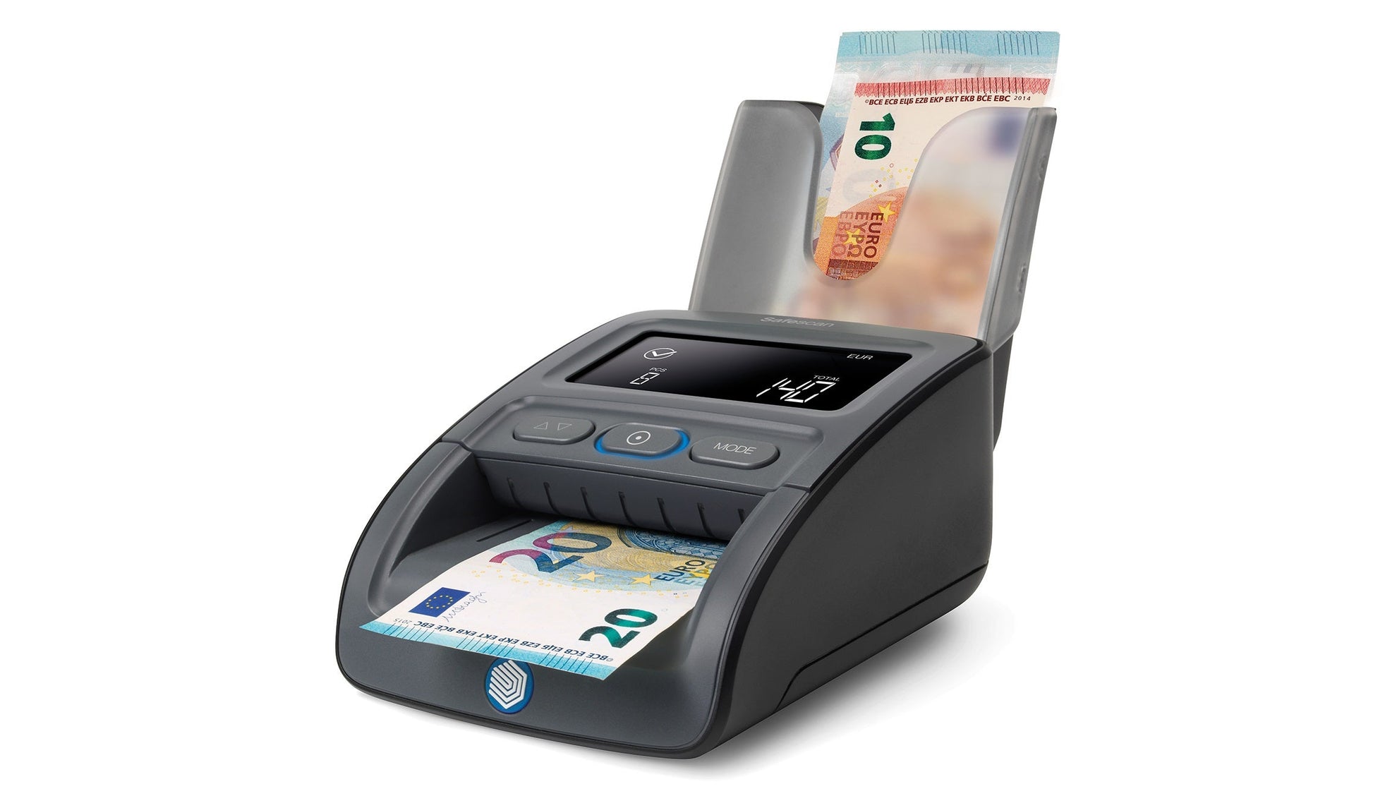 Safescan Geldscheinprüfgerät, 120 × 76 × 156 mm, Schwarz