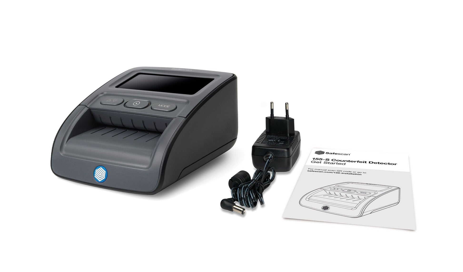 Safescan Geldscheinprüfgerät, 120 × 76 × 156 mm, Schwarz