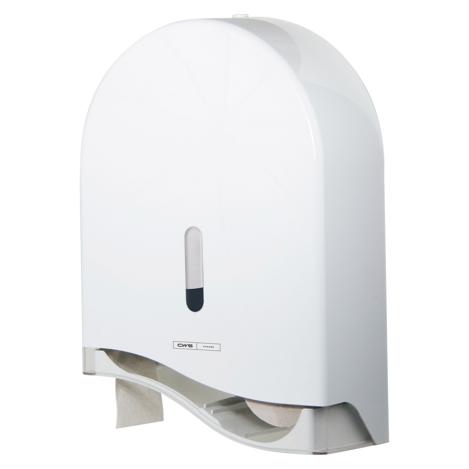 Cws ParadiseLine – Toilettenpapierspender – weiss, inkl. Panel, abschliessbar