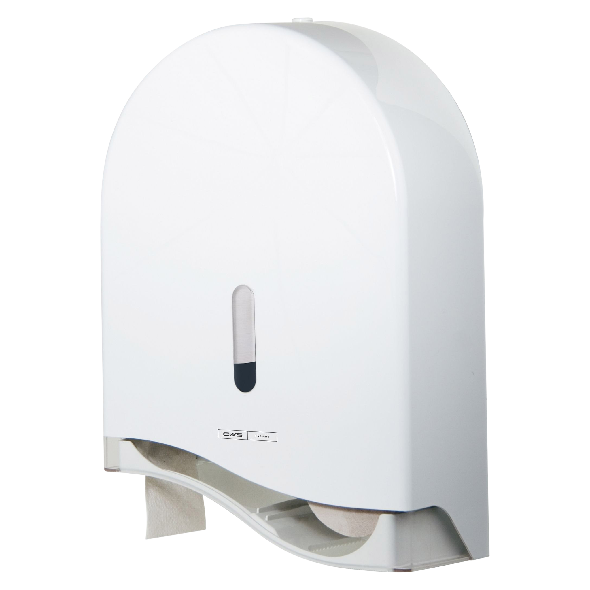 Cws ParadiseLine – Toilettenpapierspender – weiss, inkl. Panel, abschliessbar