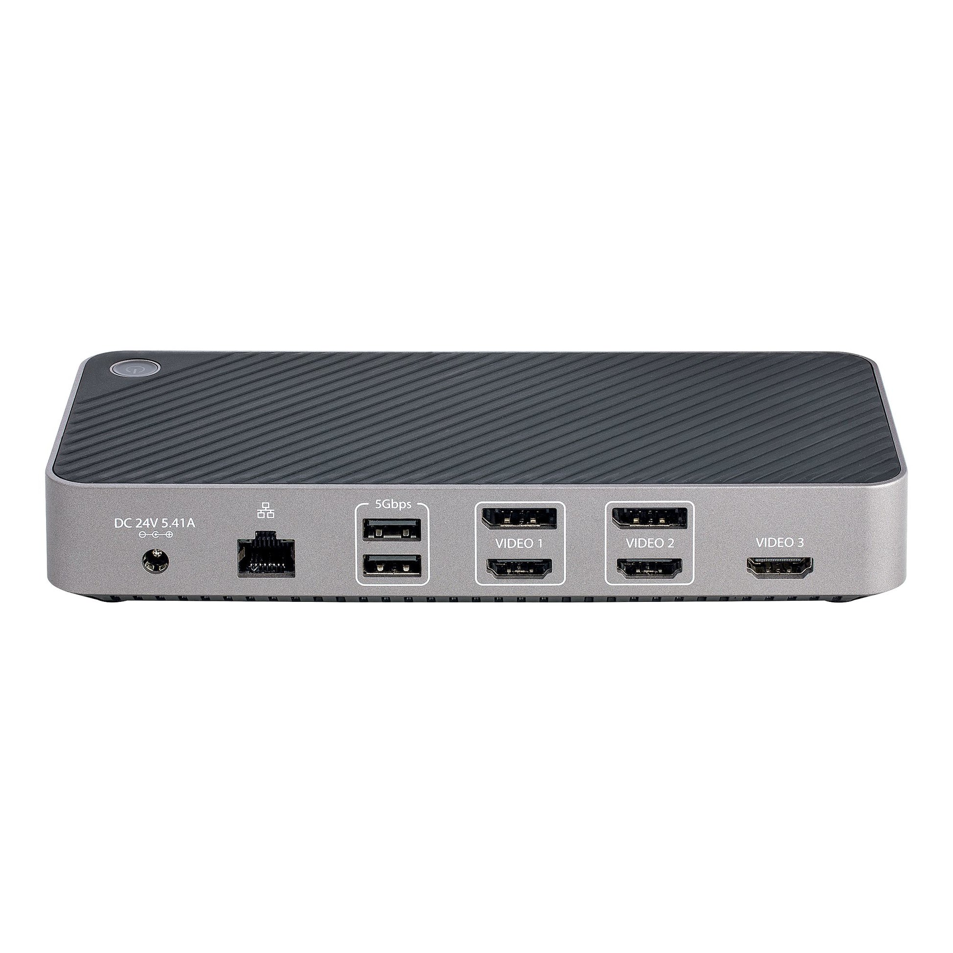 StarTech.com Dockingstation – USB-C, 2× DP, 3× HDMI, 3× USB-A, 2× USB-C, 100 W PD, GbE, für Windows/Mac
