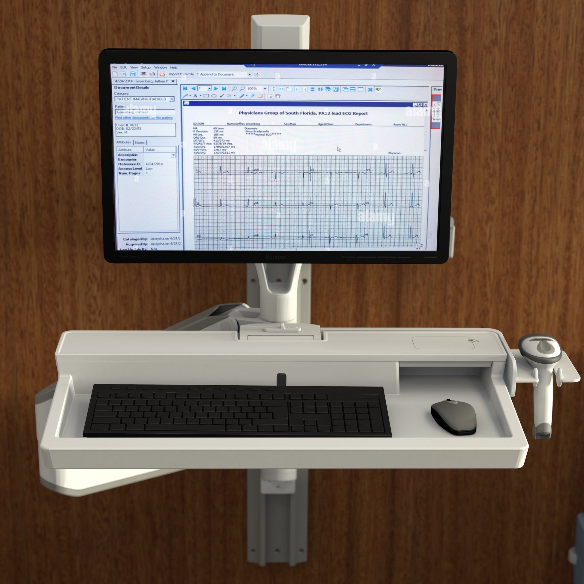 Ergotron CAREFIT COMBO Wand-Schwenkarm