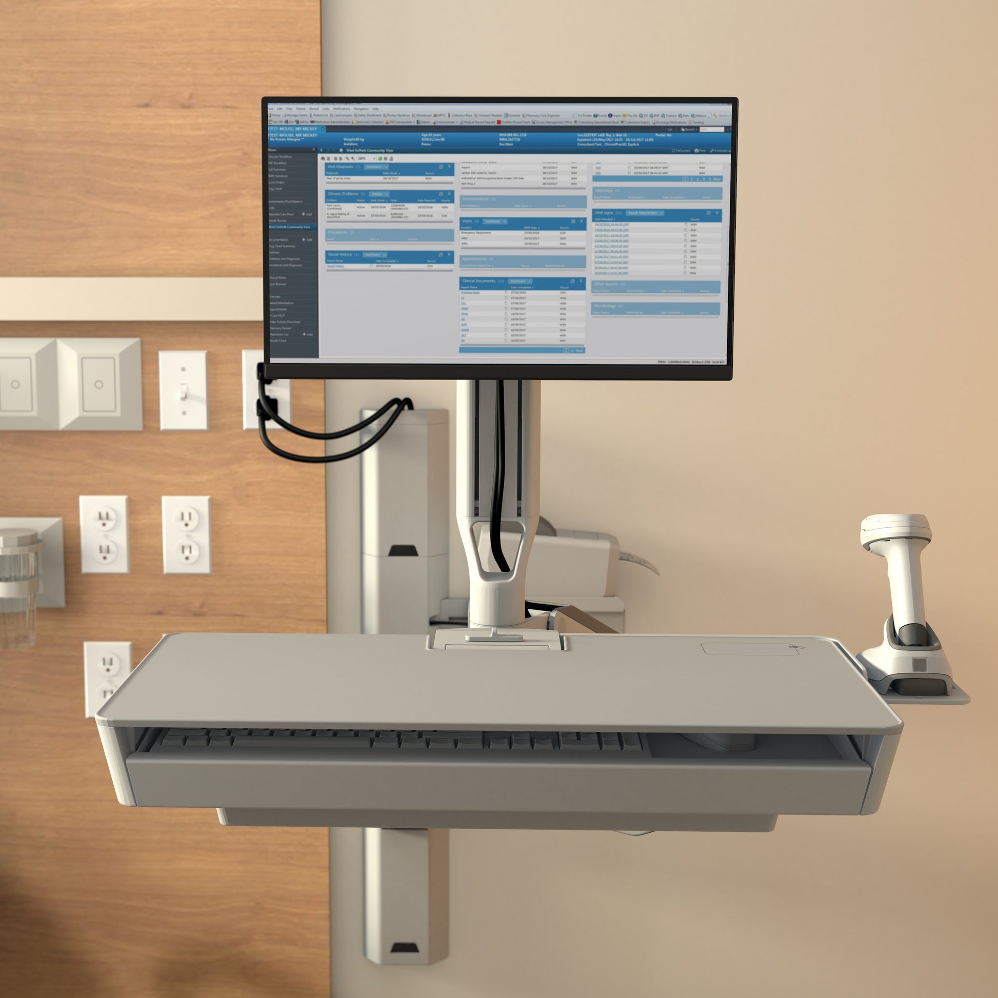 Ergotron Wandhalterung