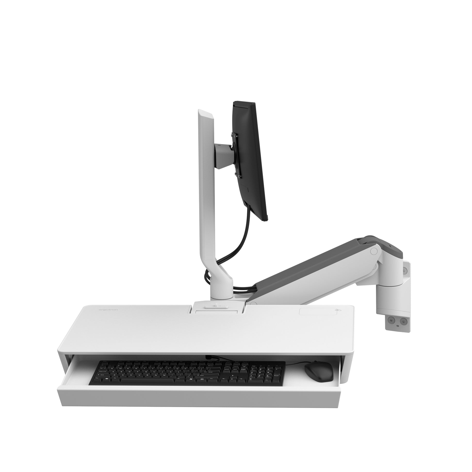 Ergotron CareFit Combo Wand-Schwenkarm – Weiss