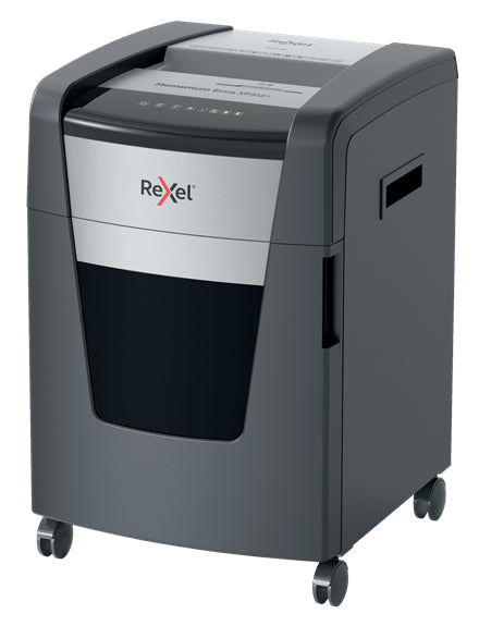 Rexel Momentum XP512+ – Aktenvernichter, DIN P-5, Mikroschnitt 2 × 15 mm, 12 Blatt, 45 l, A4