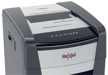 Rexel Momentum XP422+ – Aktenvernichter, DIN P-4, Partikelschnitt 4 × 35 mm, 22 Blatt, 85 l, A4