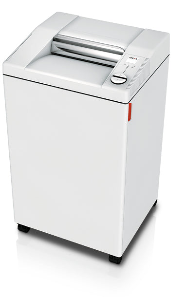 Ideal 3104/CC – Aktenvernichter, DIN P-4, Partikelschnitt 4 × 40 mm, 23 Blatt, 120 l, A3