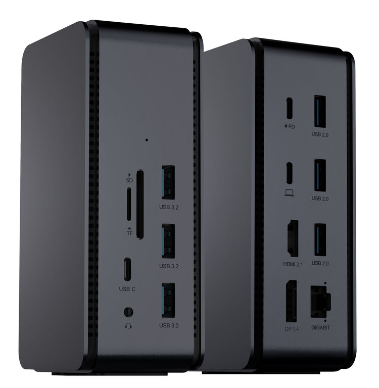 ProXtend DOCK2XUSB4 Dockingstation – USB4, 1× DP, 1× HDMI, für Windows/Mac