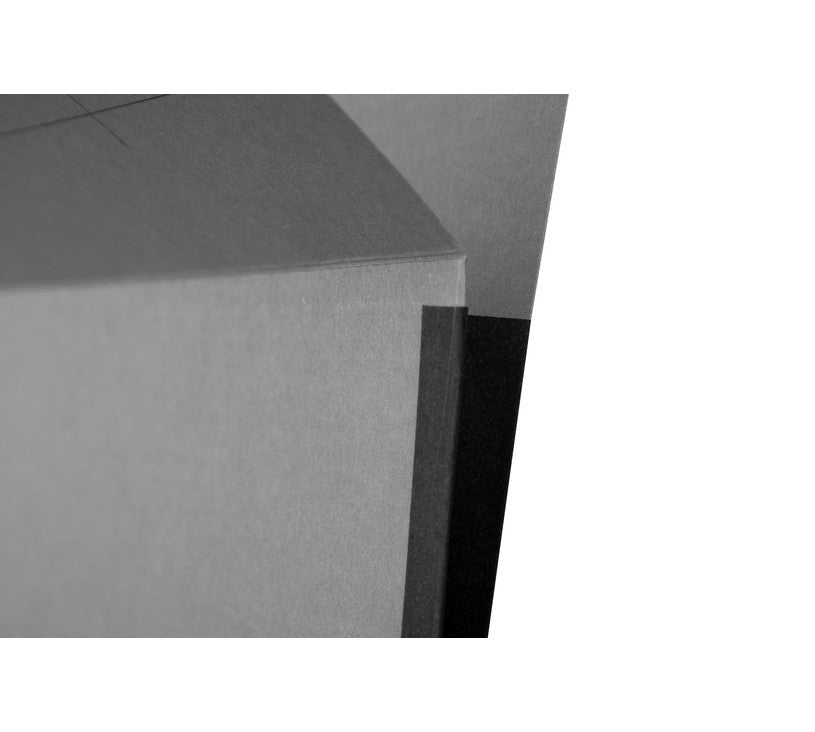 Biella Hängeordner für A4 – Karton, Grau, 320 × 250 mm, mit Vordruck