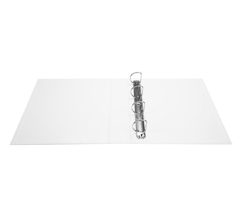 Biella Sichtbuch Creative XL – A4, mit Fronttasche, weiss, Karton