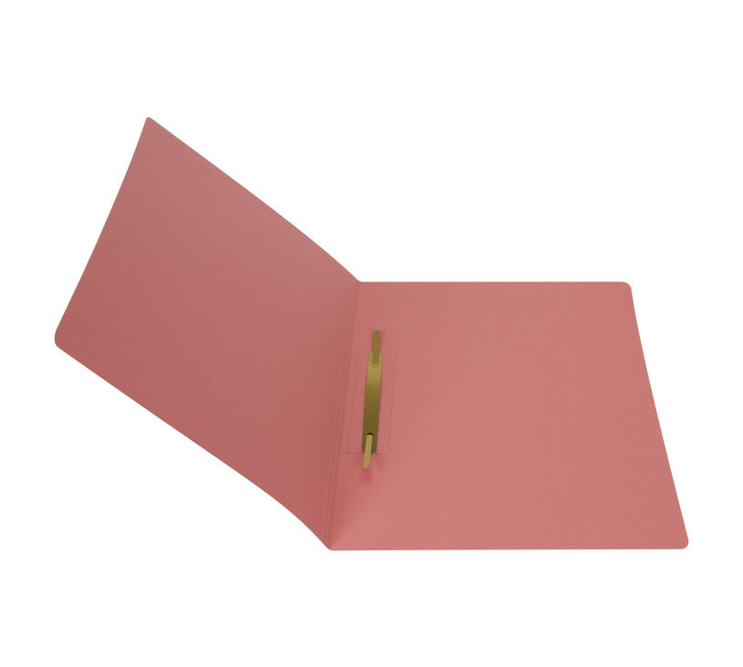 Biella Schnellhefter – A4, Karton, Rot, Heftzunge, Abgerundete Ecken, 240 g/m², 50 Stk.
