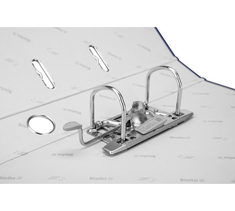 Biella Ordner Creative – A4 hoch – 2-Ring Hebelmechanik, Rücken 40 mm – Marine, Karton, FSC