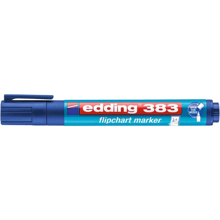 Edding Flipchart-Marker 383 – Keilspitze 1-5 mm – Blau