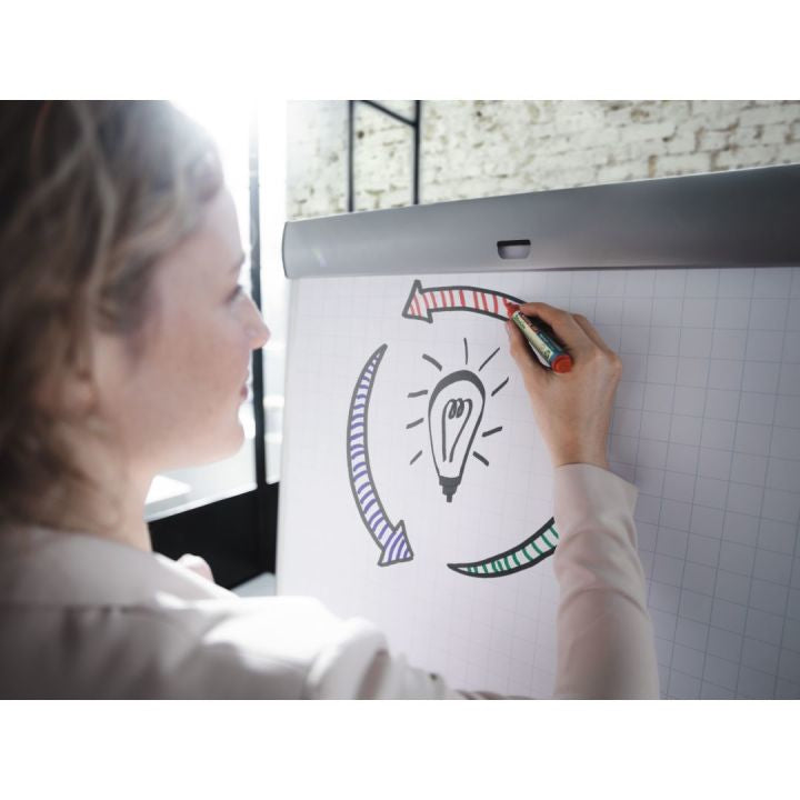 Edding Flipchart-Marker 32 EcoLine – Keilspitze 1,5-5 mm – Blau – Nachfüllbar