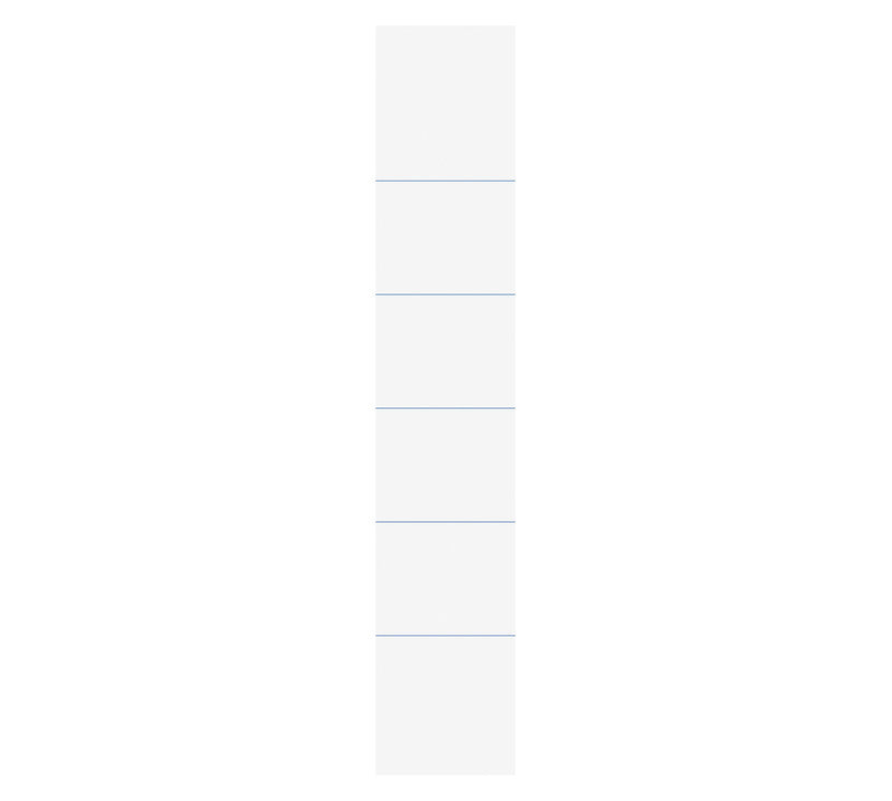 Biella Schuletiketten – für Rückenbreite 4 cm – 27×145 mm, 25 Stk, Karton, nicht klebend