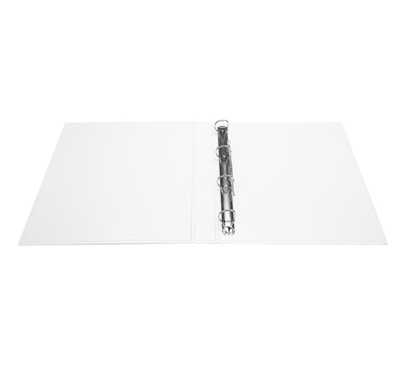 Biella Sichtbuch Creative XL – A4, mit Fronttasche, Weiss, Karton
