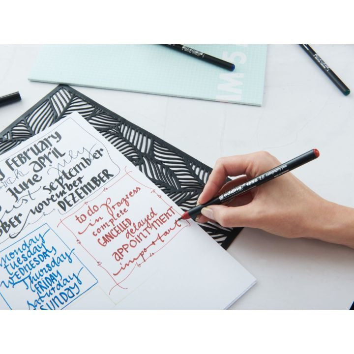Edding Kalligrafiestift – Schwarz