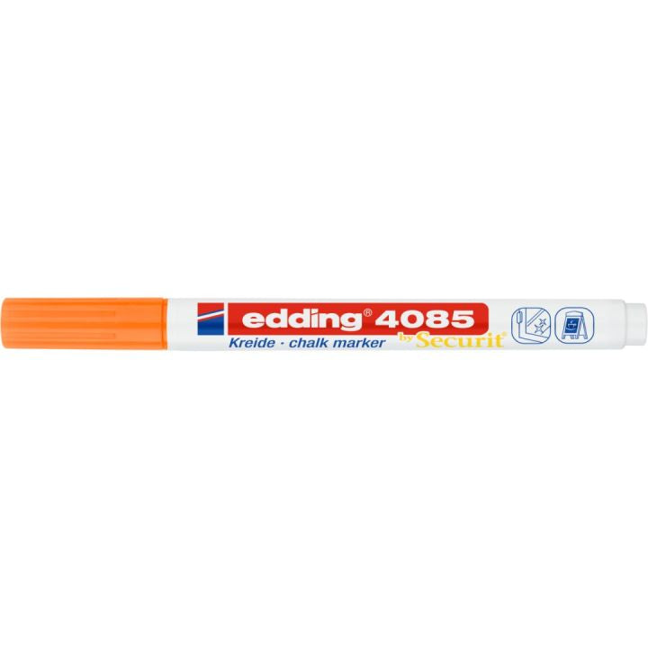 Edding 4085 Kreidemarker – Rund 1–2 mm – Orange, für Glas