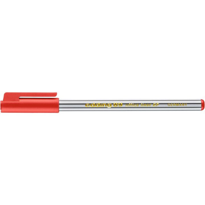 Edding 89 Fineliner – 0,3 mm, rot