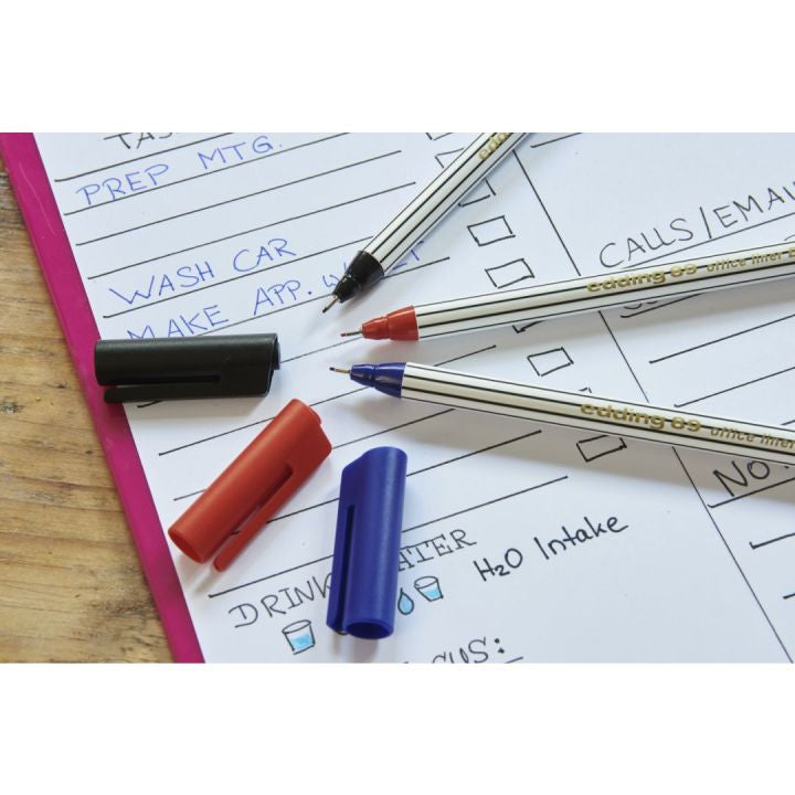Edding 89 Fineliner – 0,3 mm, rot