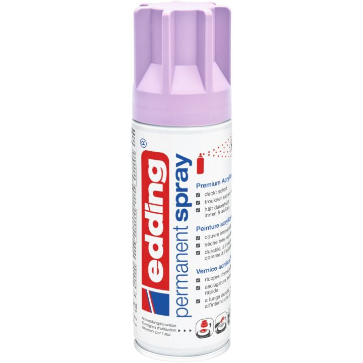 Edding Farbspray – Helllavendel, Seidenmatt, 200 ml