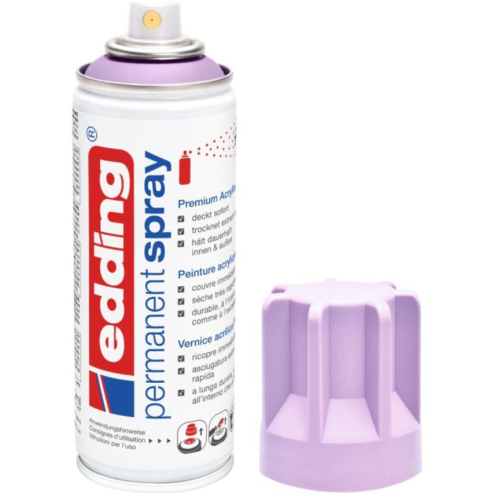 Edding Farbspray – Helllavendel, Seidenmatt, 200 ml