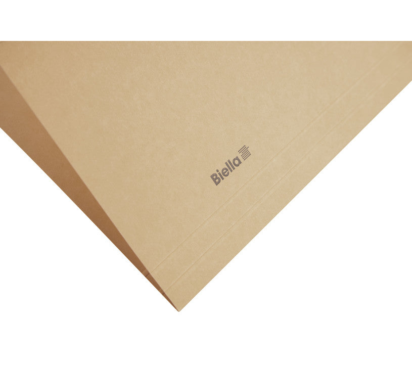 Biella Hängeordner für A4 – Karton, Olivgrün, 320 × 240 mm, mit Vordruck