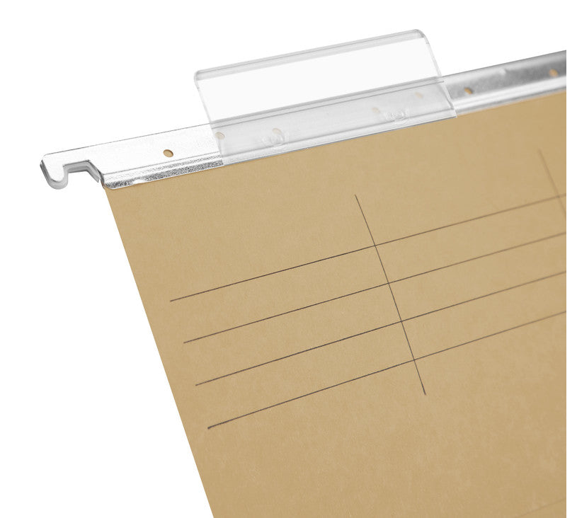 Biella Hängeordner für A4 – Karton, Olivgrün, 320 × 240 mm, mit Vordruck