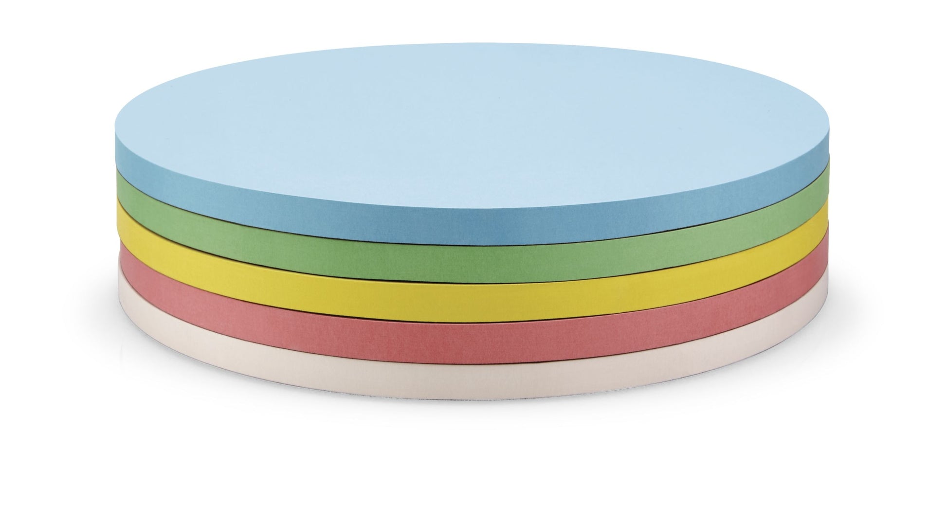 Magnetoplan Moderationskarten Kreis – Ø 14 cm, sortiert, selbstklebend, 250 Stk.