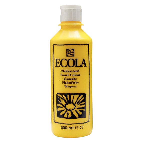 Talens Ecola – Gouache – Gelb, 500 ml
