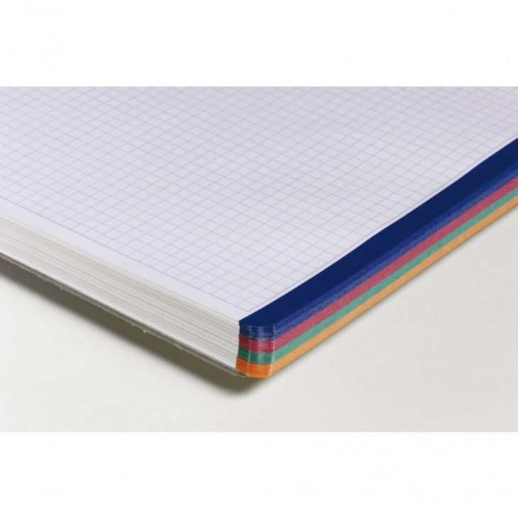 Clairefontaine Collegeblock, Spiralbindung, 80 Blatt, 4-fach gelocht, perforiert