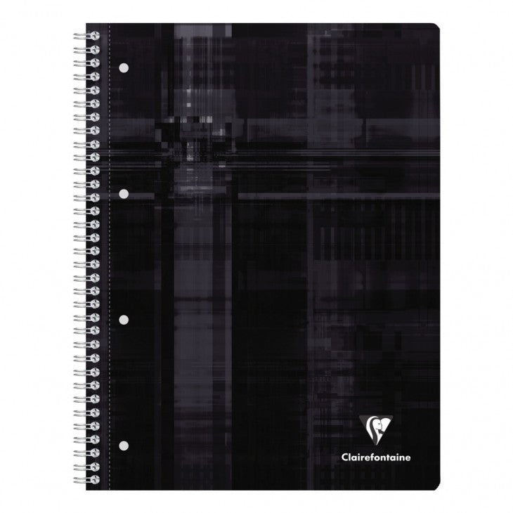 Clairefontaine Collegeblock, Spiralbindung, 80 Blatt, 4-fach gelocht, perforiert