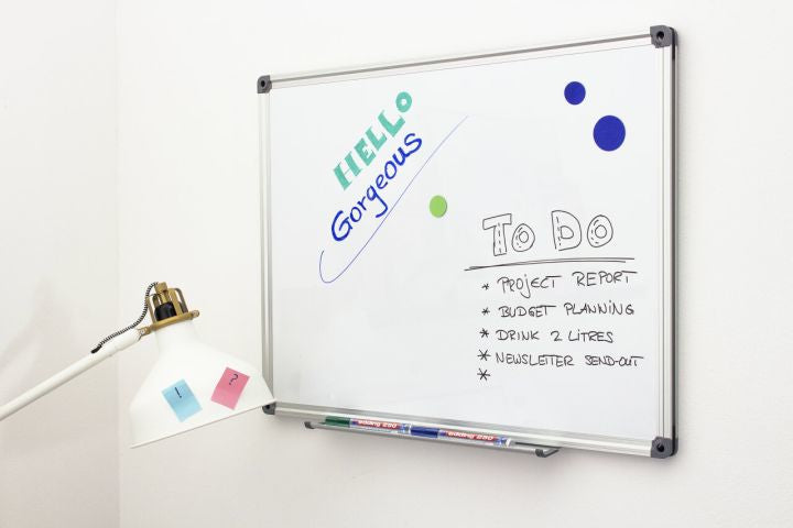 Edding Whiteboard-Marker 250 – Rundspitze 1,5-3 mm – Orange – Trocken abwischbar