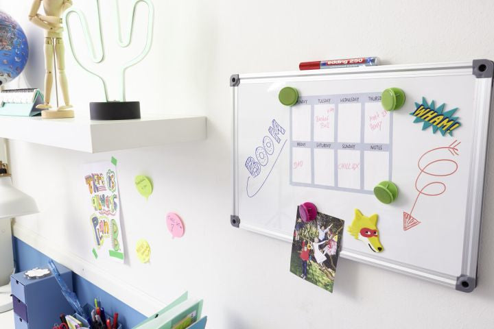Edding Whiteboard-Marker 250 – Rundspitze 1,5-3 mm – Pink – trocken abwischbar