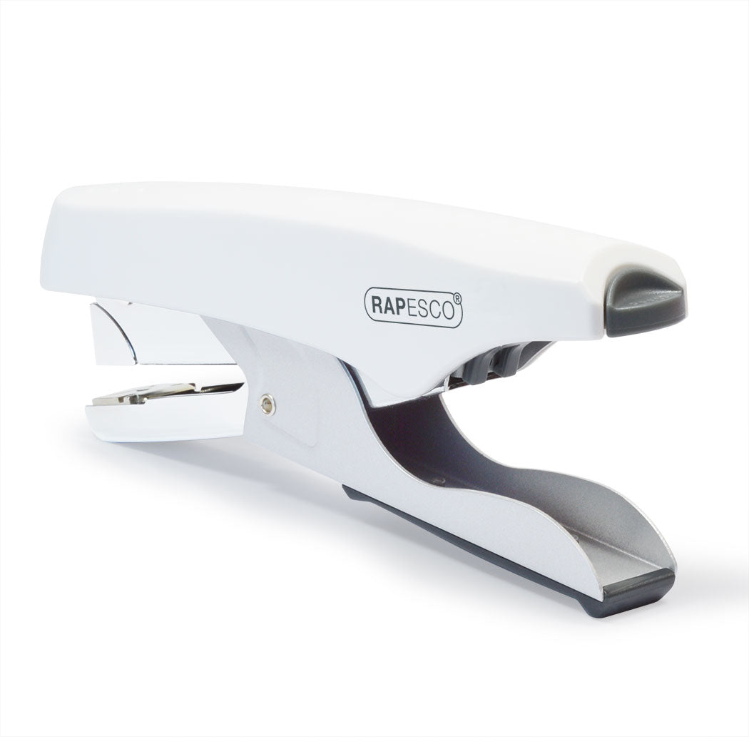 Rapesco ECO Whale Heftzange – 90 Blatt, Ergonomischer Griff, Weiss