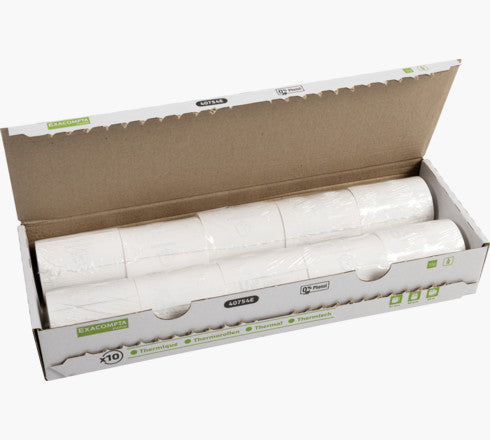 Exacompta Thermorolle 57 mm × 24 m, Kern 12 mm – für Kreditkarten- und Registrierkassen