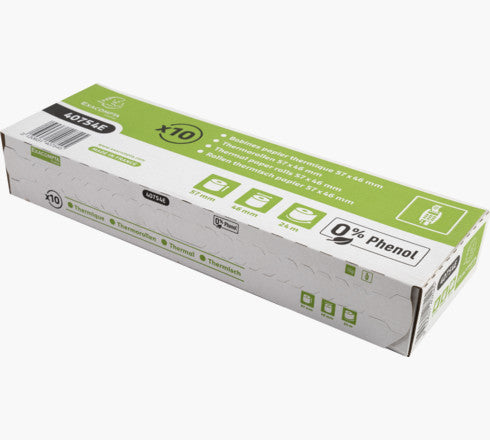 Exacompta Thermorolle – 46 mm × 24 m, BPA-frei, phenolfrei – 30 Stk.