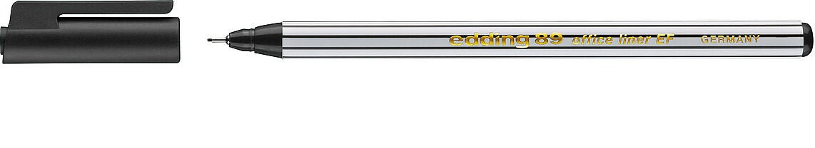 Edding 89 Fineliner – 0,3 mm, schwarz
