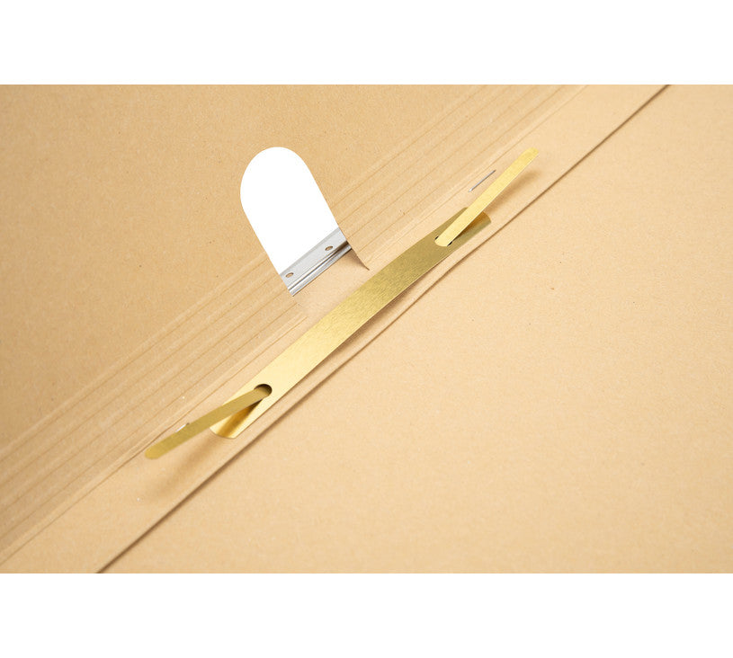 Biella Hängeordner für A4 – Karton, Braun, 320 × 260 mm